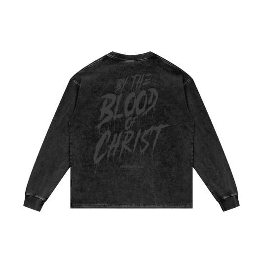*LIMITED EDITION* BLOOD OF CHRIST BLACKOUT LS